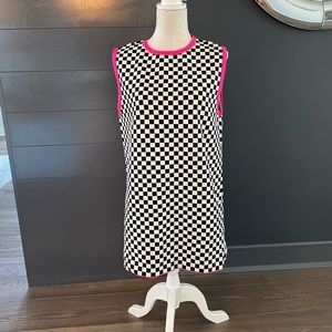 Zara Checkered tunic dress sz Lg